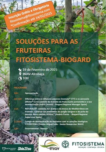 Follow Up da Palestra Soluções para as Fruteiras FITOSISTEMA – BIOGARD